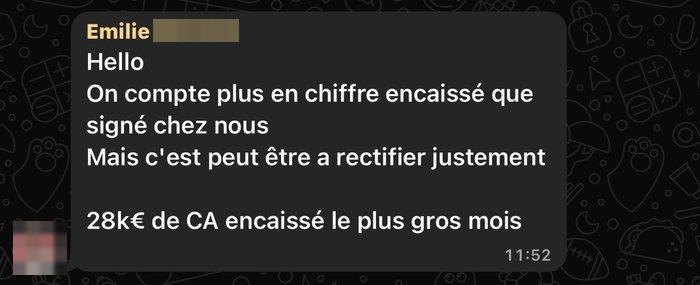 Témoignage client