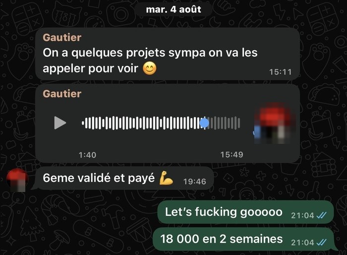Témoignage client
