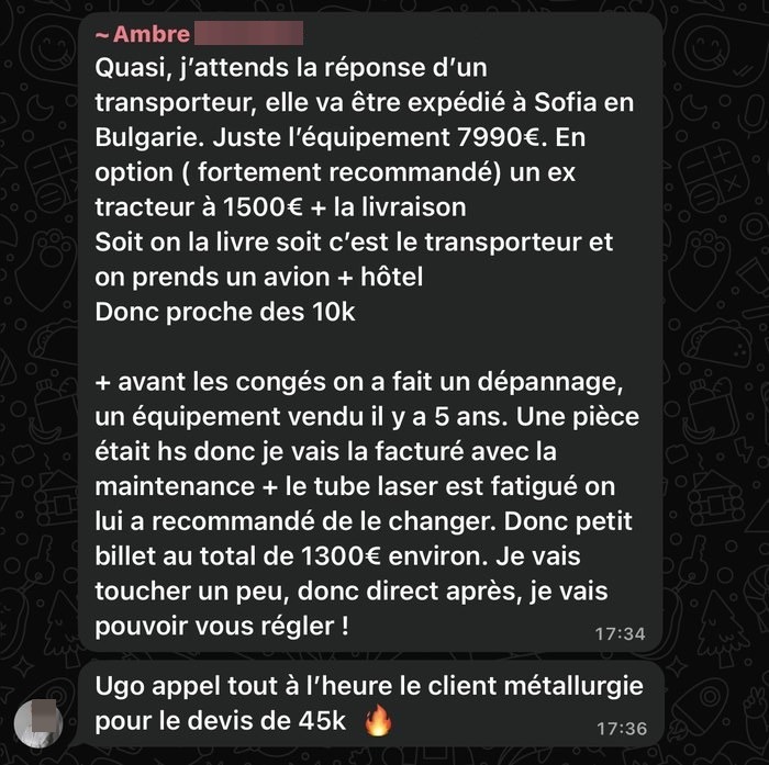 Témoignage client