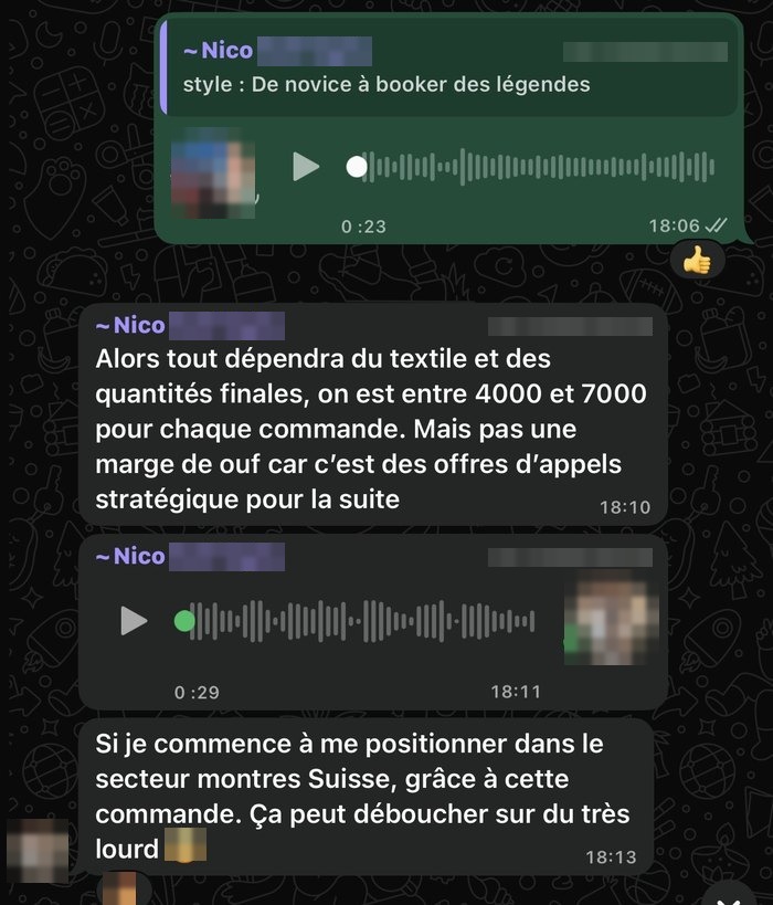 Témoignage client