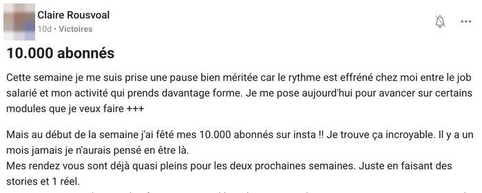 Témoignage client