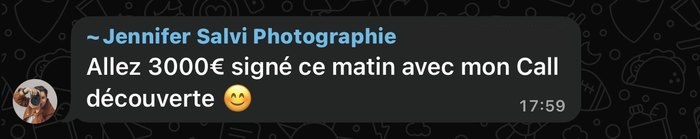 Témoignage client