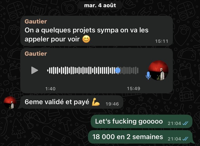 Témoignage client